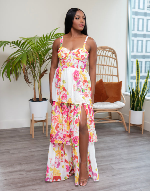 Tara Floral Maxi Dress