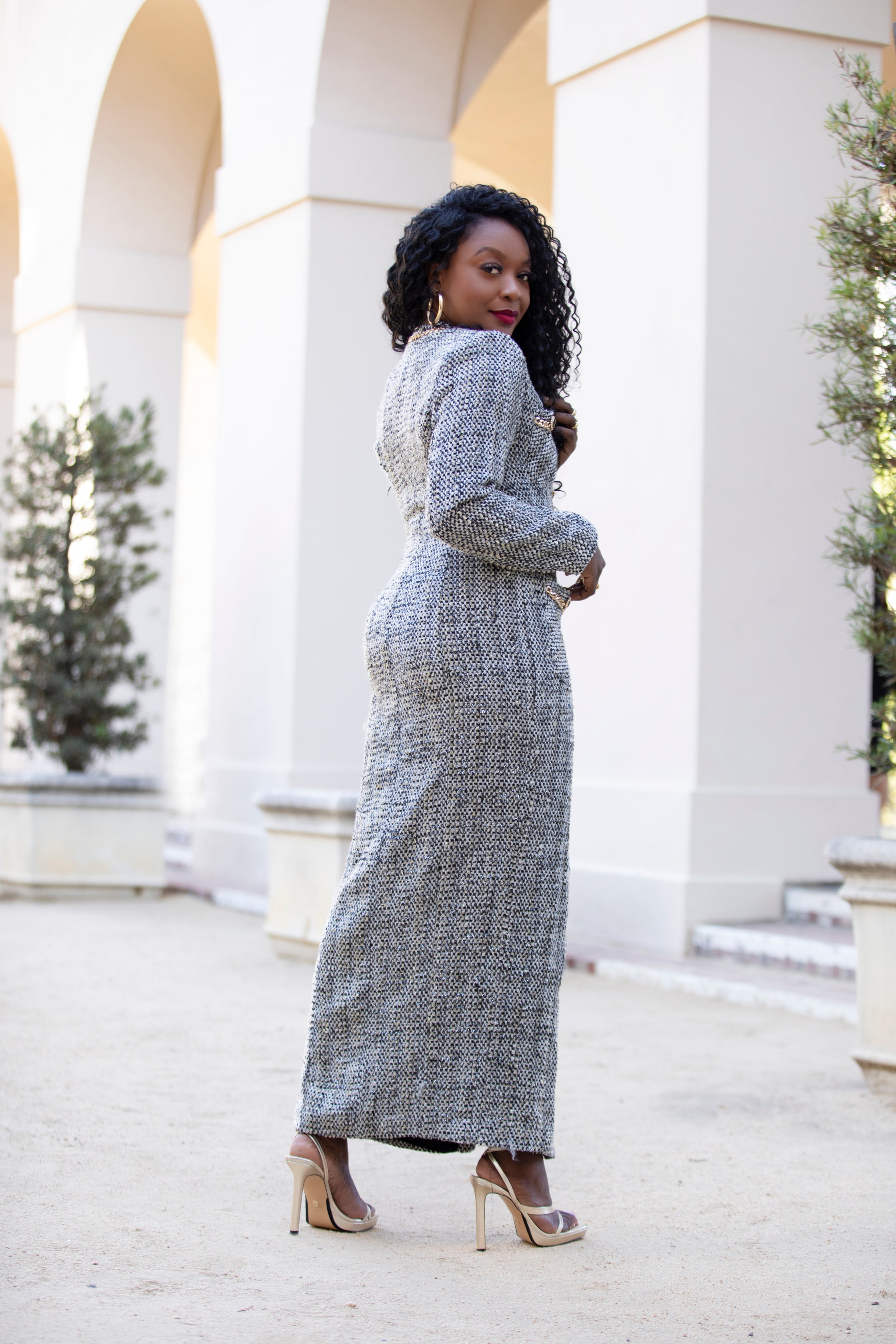 Tweed 2025 maxi dress